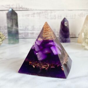 Piramide Orgon Violeta 6x6