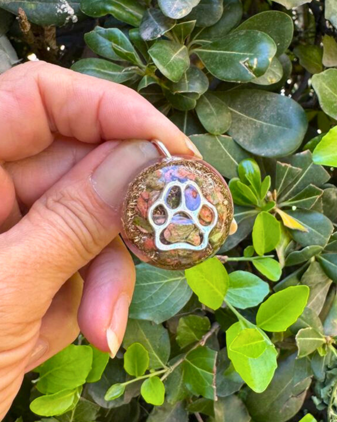 Orgon para Mascotas con Ojo de Tigre y Unaquita