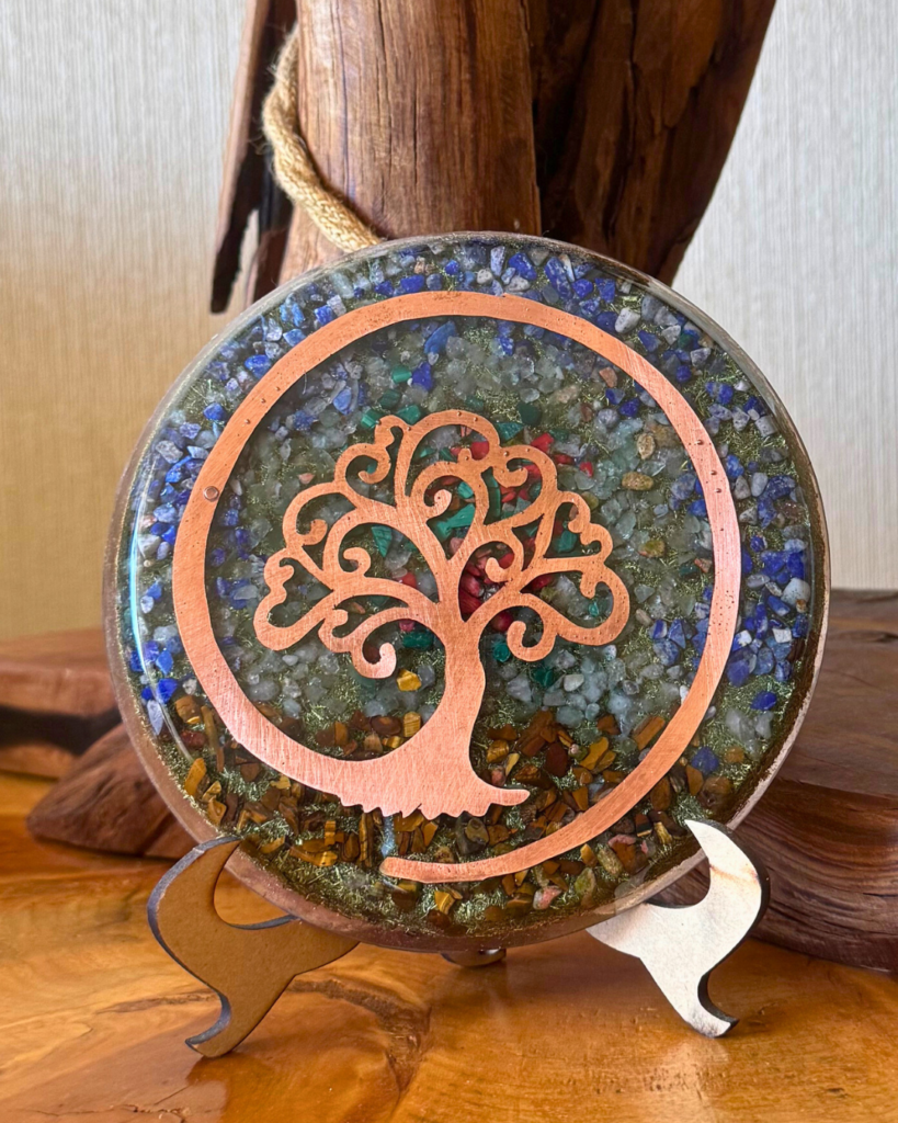 Plato Orgon Árbol de la Vida