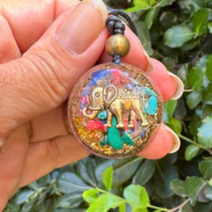 Collar Orgon Elefante 7 Chakras