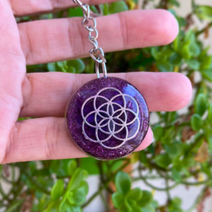 llavero orgon semilla de la vida