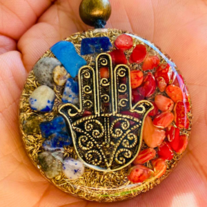 Collar Orgon Hamsa (Mano de Fátima)