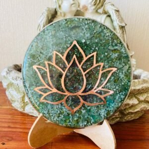 Plato Orgon Flor de Loto