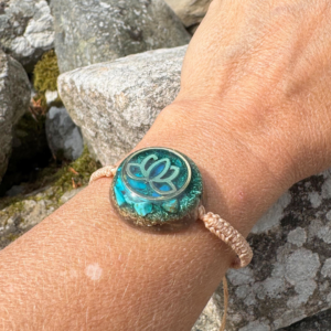 Pulsera Orgon Flor de Loto