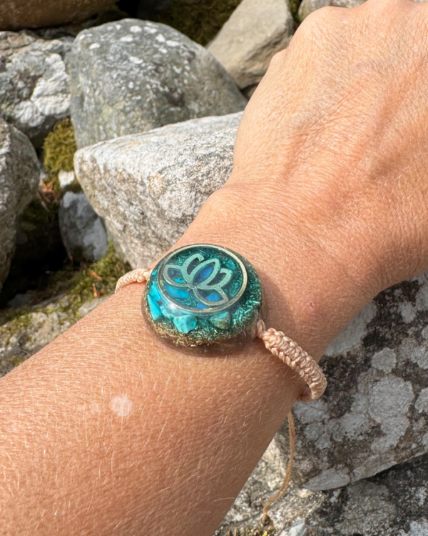 Pulsera Orgon Flor de Loto