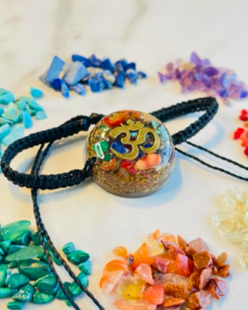 Pulsera Orgon Símbolo Om – 7 Chakras
